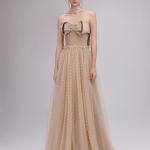 Bow-front Tulle Gown