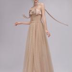 Bow-front Tulle Gown