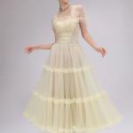 Buttercream Tulle Gown