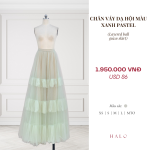 Structured Crystal-studded Corset & Layered Ball Gown